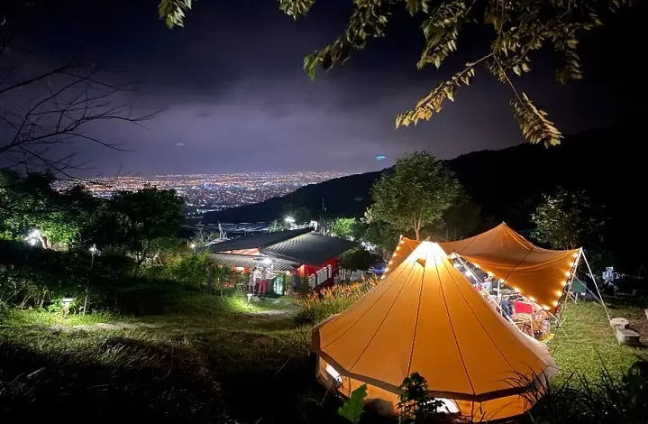 最浪漫的露營夜晚就在鷗漫景觀農場